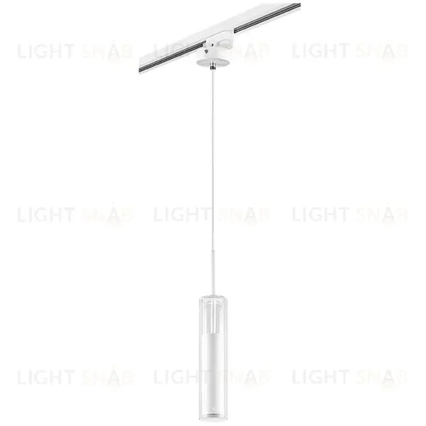 Трековый светильник Lightstar Track 1 white L1T756016 (756016+592006) L1T756016