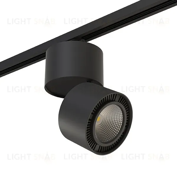 Трековый светильник Lightstar Track 1 black A1T213857 (592067+213857) A1T213857