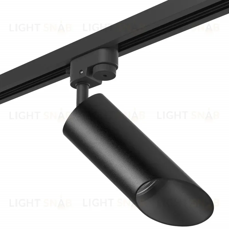 Трековый светильник Lightstar Track 1 black R1T43737 (214437+592057+201437) R1T43737