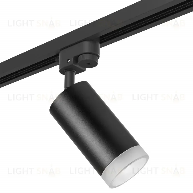 Трековый светильник Lightstar Track 1 black R1T43730 (214437+592057+202430) R1T43730