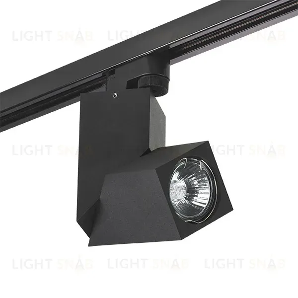 Трековый светильник Lightstar Track 1 black A1T051057 (592017+051057) A1T051057