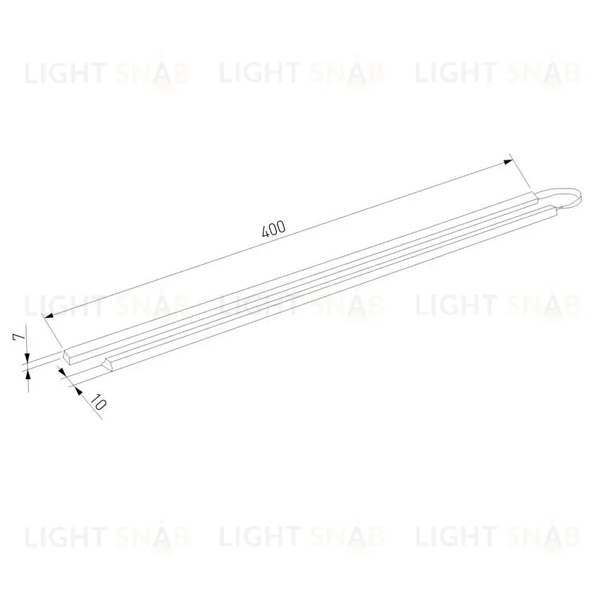 Мебельный светодиодный светильник Elektrostandard Kit Led Stick LTB74 3W 4000K 4690389169687 4690389169687