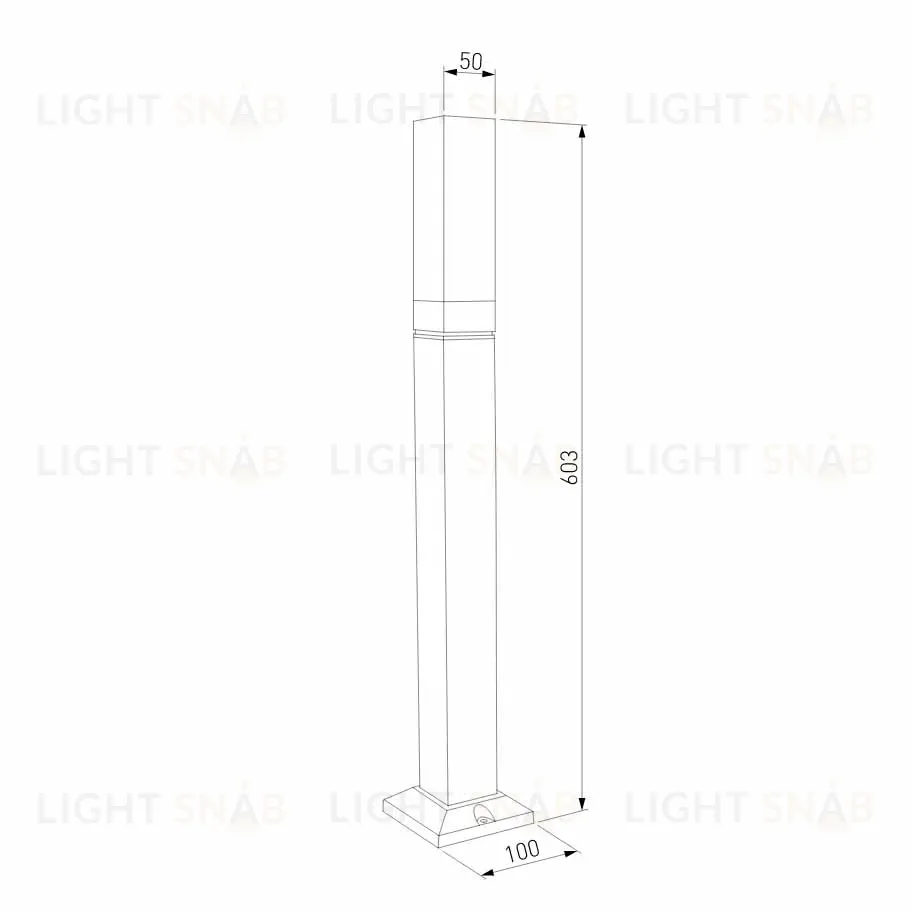 Ландшафтный светильник Elektrostandard 1537 TECHNO LED 4690389168796 4690389168796