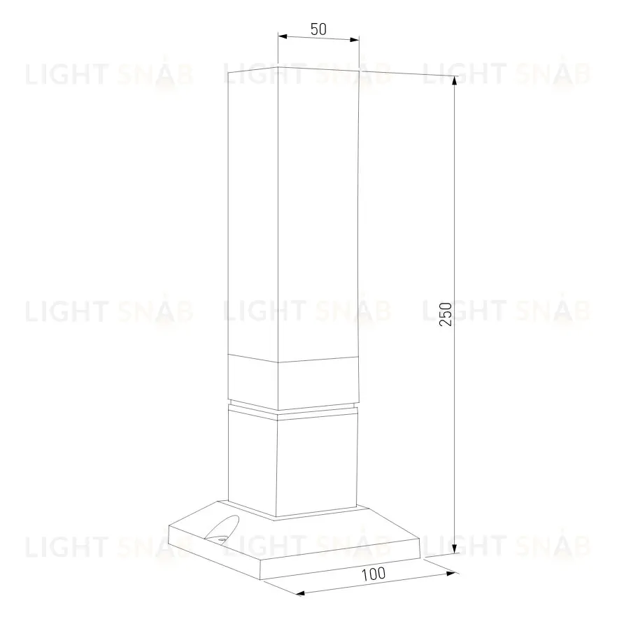 Ландшафтный светильник Elektrostandard 1536 TECHNO LED 4690389168741 4690389168741