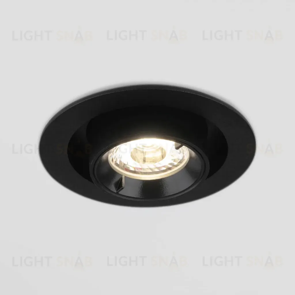 Встраиваемый светодиодный спот Elektrostandard 9917 LED 10W 4200K черный матовый 4690389161681 4690389161681
