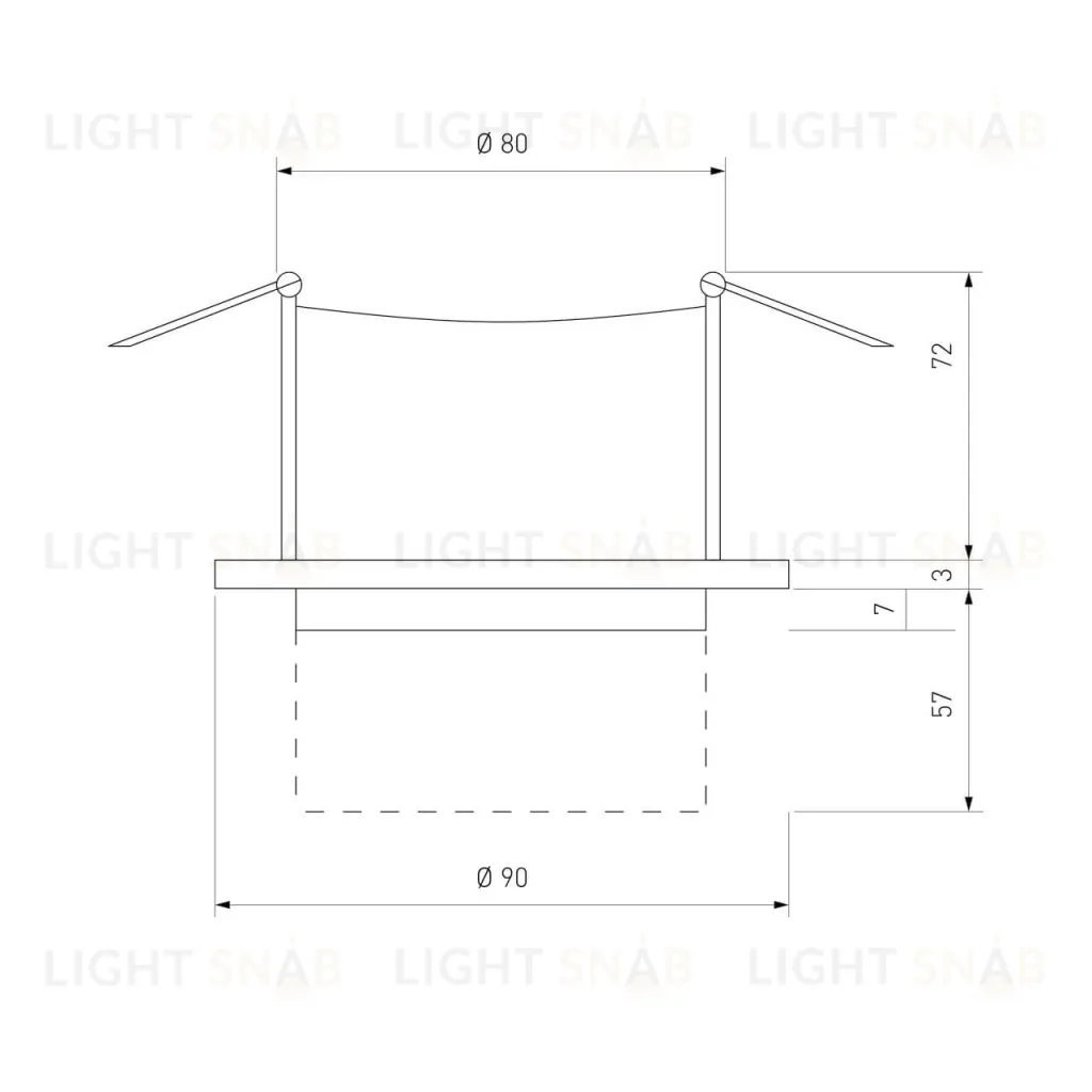 Встраиваемый светодиодный спот Elektrostandard 9917 LED 10W 4200K черный матовый 4690389161681 4690389161681