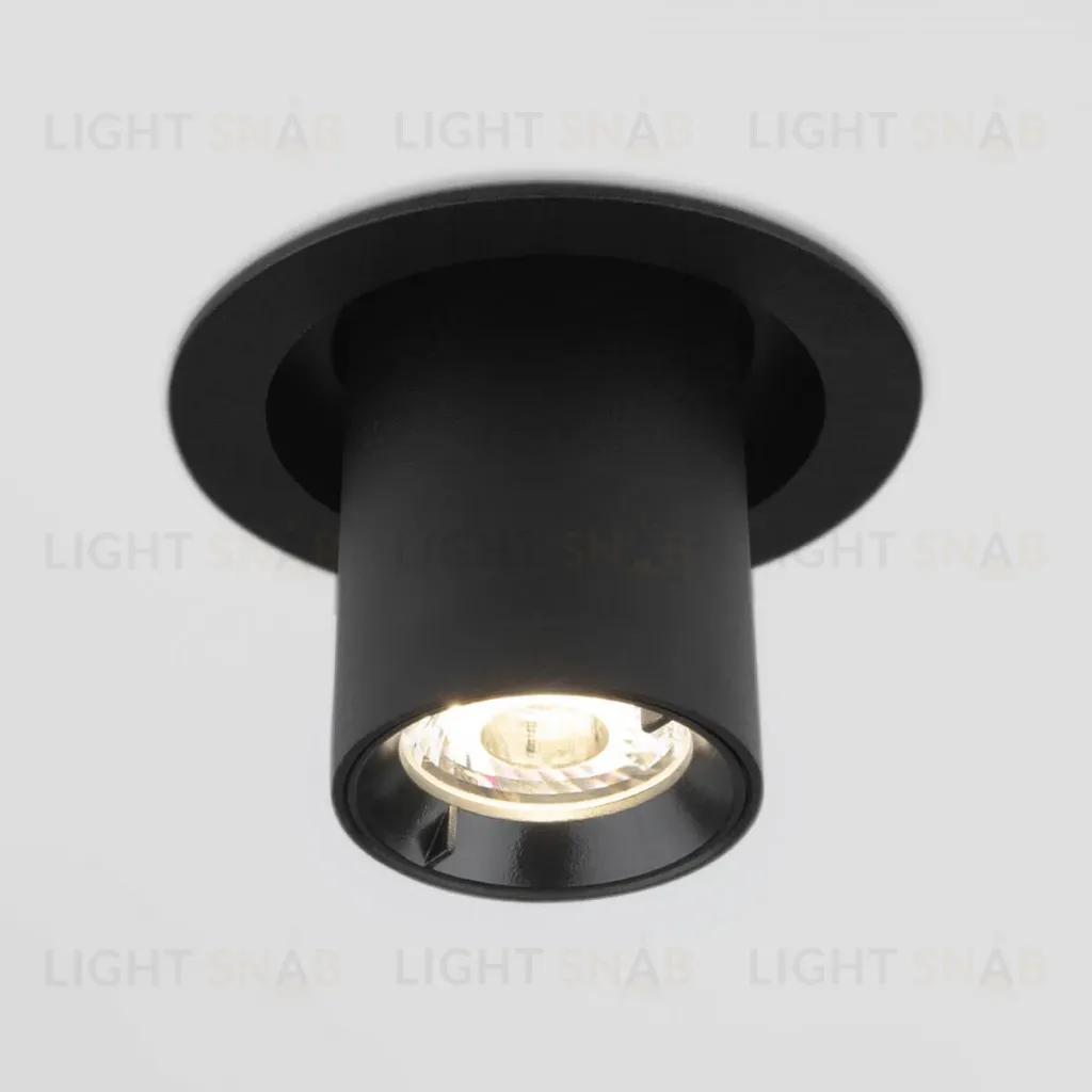 Встраиваемый светодиодный спот Elektrostandard 9917 LED 10W 4200K черный матовый 4690389161681 4690389161681