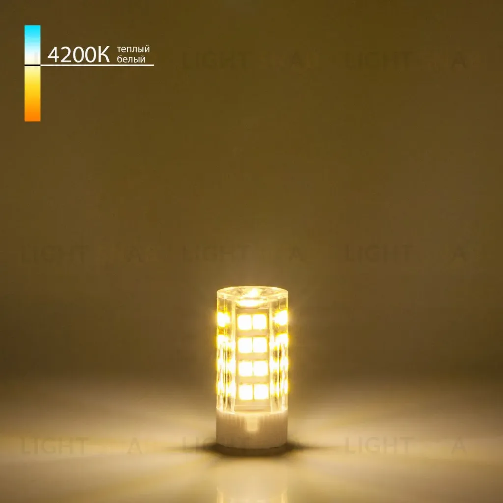 Лампа светодиодная Elektrostandard G4 7W 4200K прозрачная 4690389051227 4690389051227