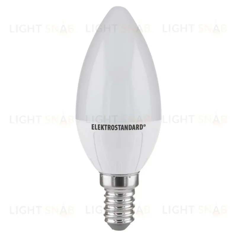 Лампа светодиодная Elektrostandard E14 6W 6500K матовая 4690389051203 4690389051203
