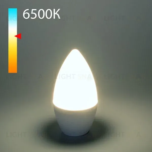 Лампа светодиодная Elektrostandard E14 8W 6500K свеча матовая 4690389152320 4690389152320