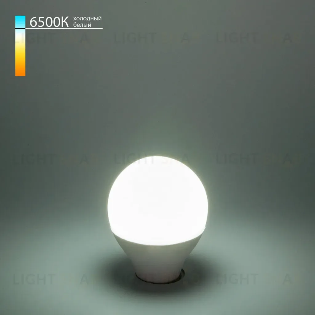 Лампа светодиодная Elektrostandard E14 7W 6500K шар матовый 4690389041556 4690389041556