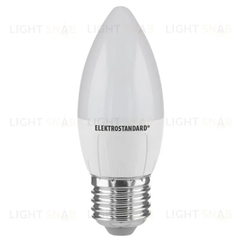 Лампа светодиодная Elektrostandard E27 8W 4200K свеча матовая 4690389152344 4690389152344