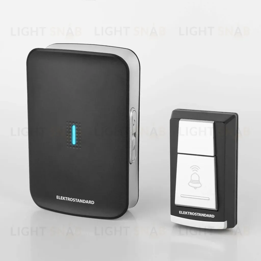 Звонок беспроводной Elektrostandard DBQ19M WL 36M IP44 черный 4690389144882 4690389144882