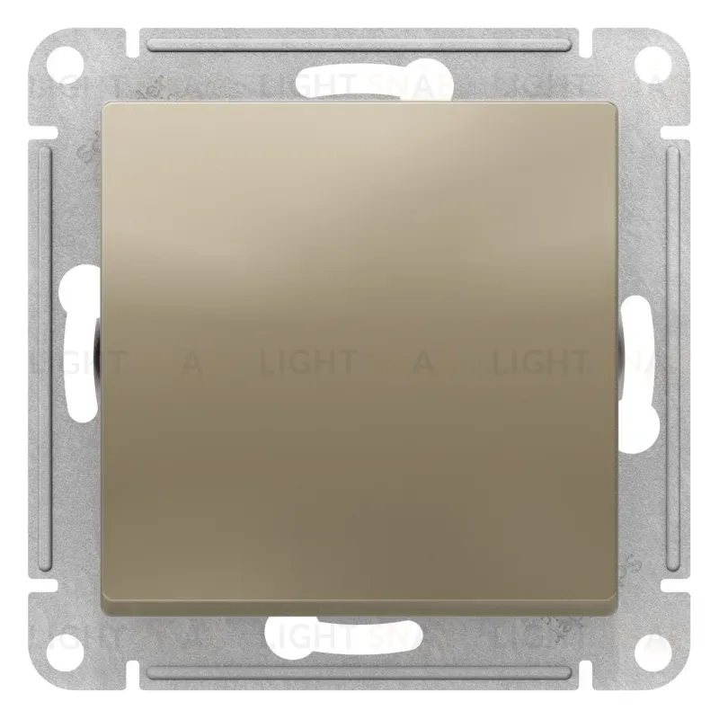 Выключатель одноклавишный проходной Schneider Electric Atlas Design ATN000561 ATN000561
