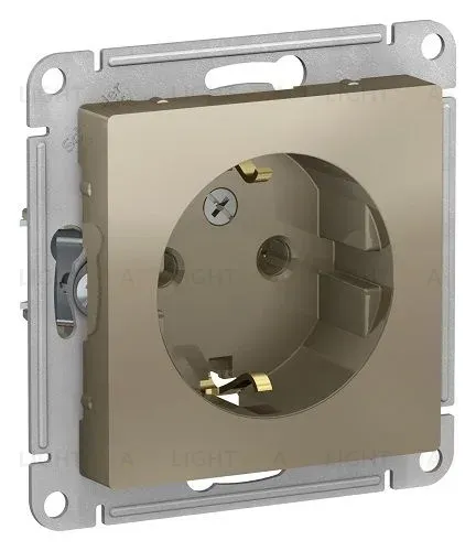 Розетка с заземлением Schneider Electric Atlas design ATN000543 ATN000543