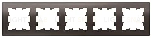 Рамка 5-постовая Schneider Electric Atlas Design ATN000605 ATN000605
