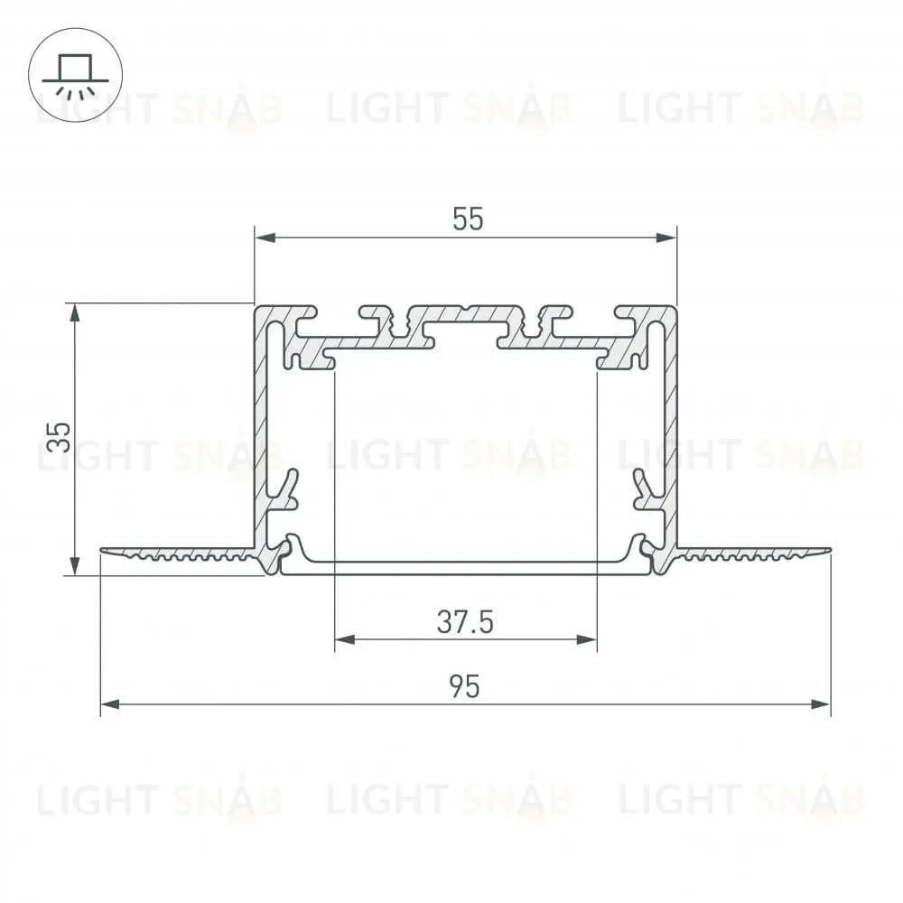 Профиль Arlight 029507 029507
