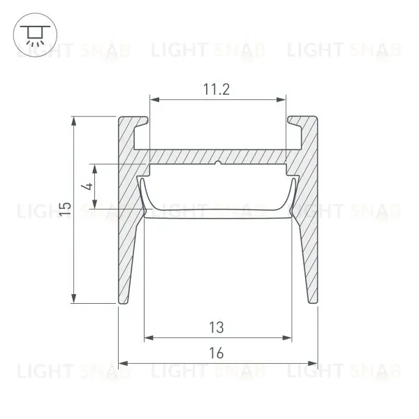 Профиль Arlight Mic 029847 029847