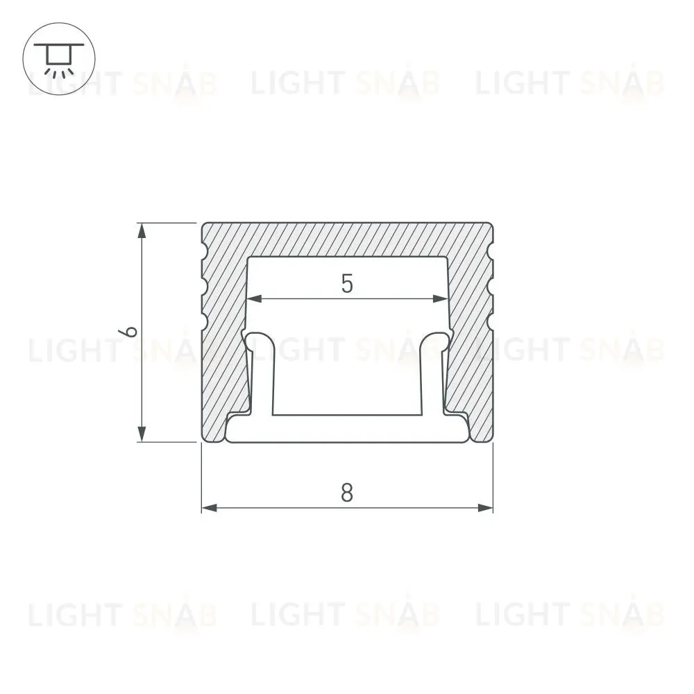 Профиль Arlight SL-MINI 030522 030522