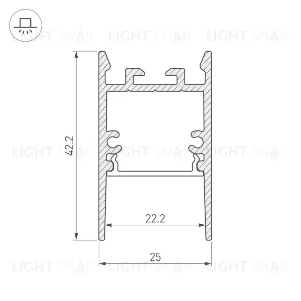 Профиль Arlight SL-COMFORT 031727 031727