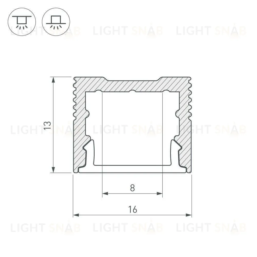 Профиль Arlight 025869 025869