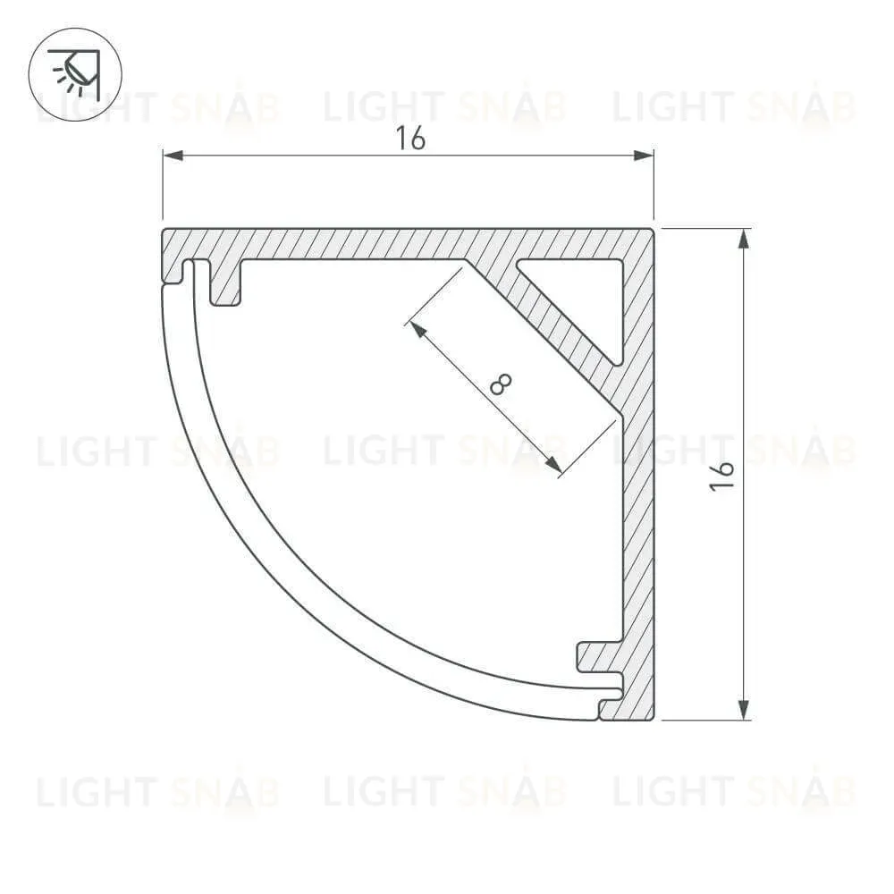 Профиль Arlight 023723 023723