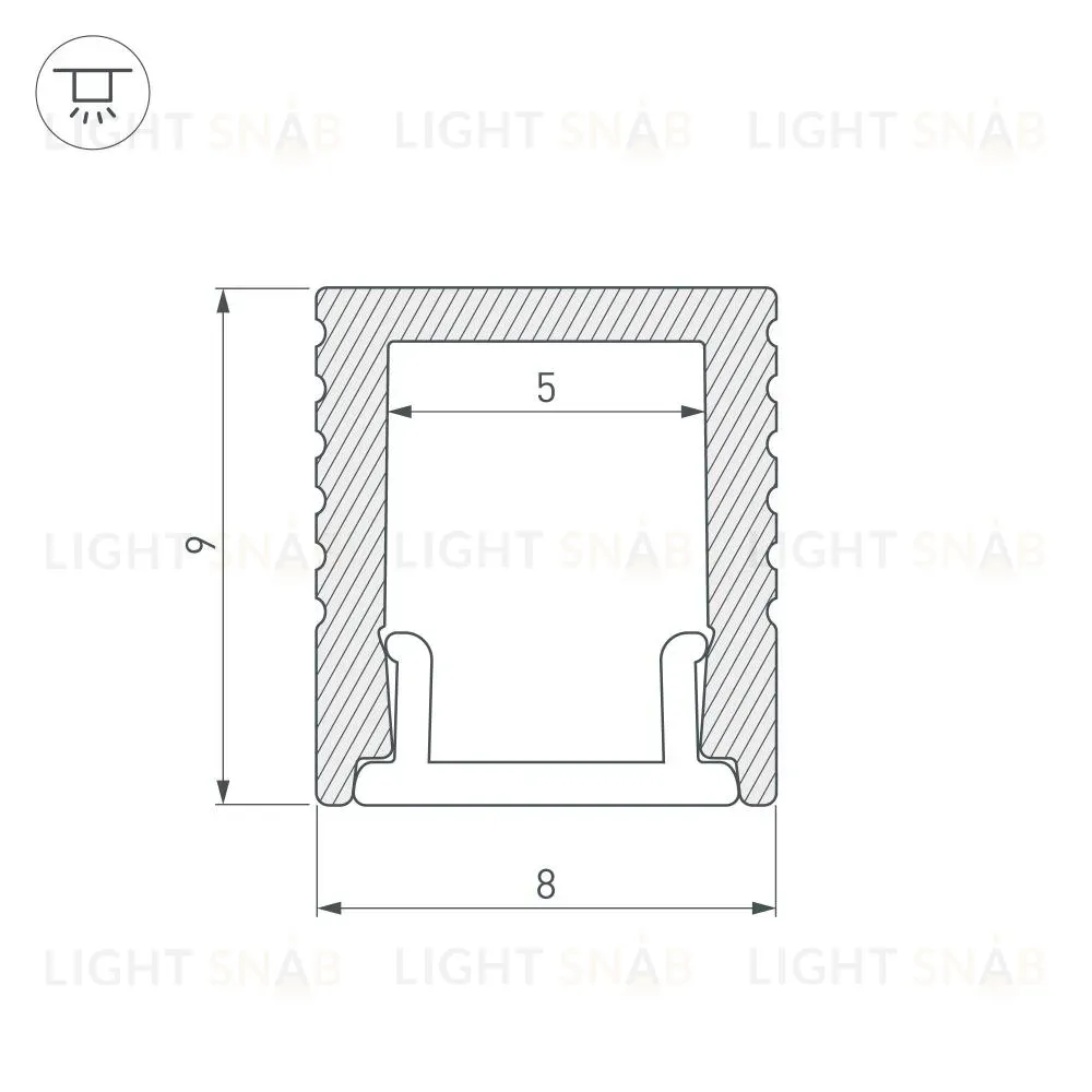 Профиль Arlight SL-MINI 030514 030514