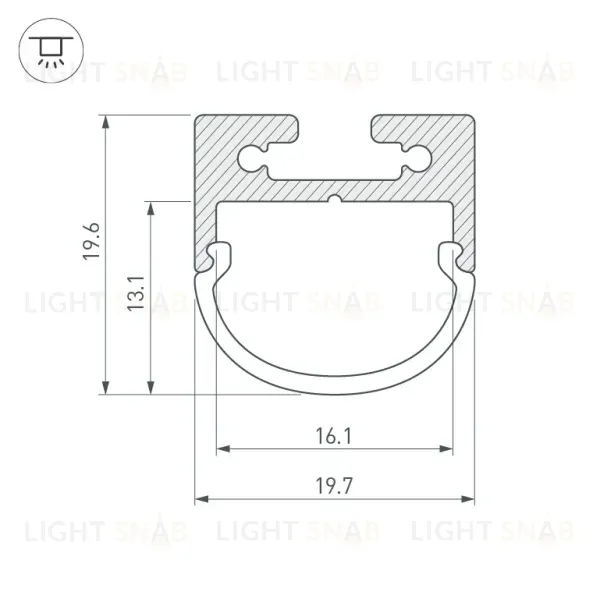 Профиль Arlight SL-LINE 025871 025871