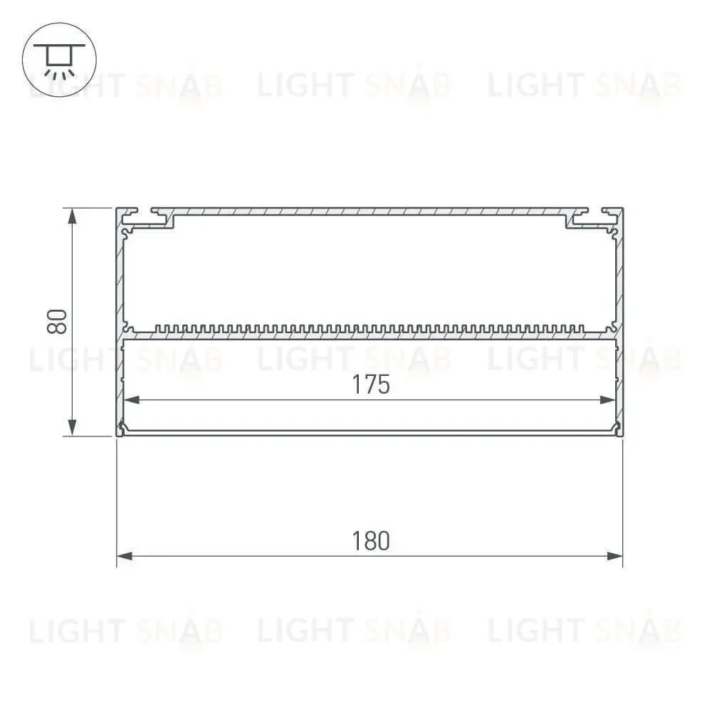 Профиль Arlight ARH-POWER 027921 027921