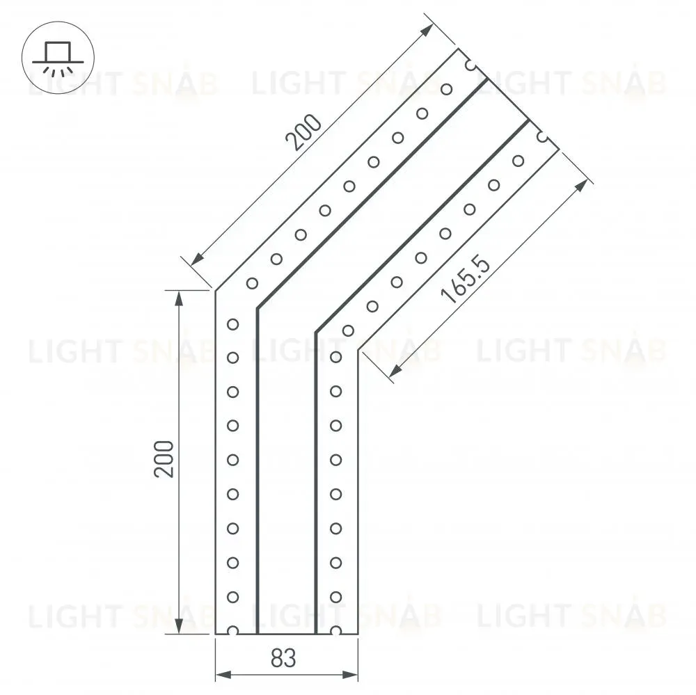 Соединитель профиля Arlight 030093 030093