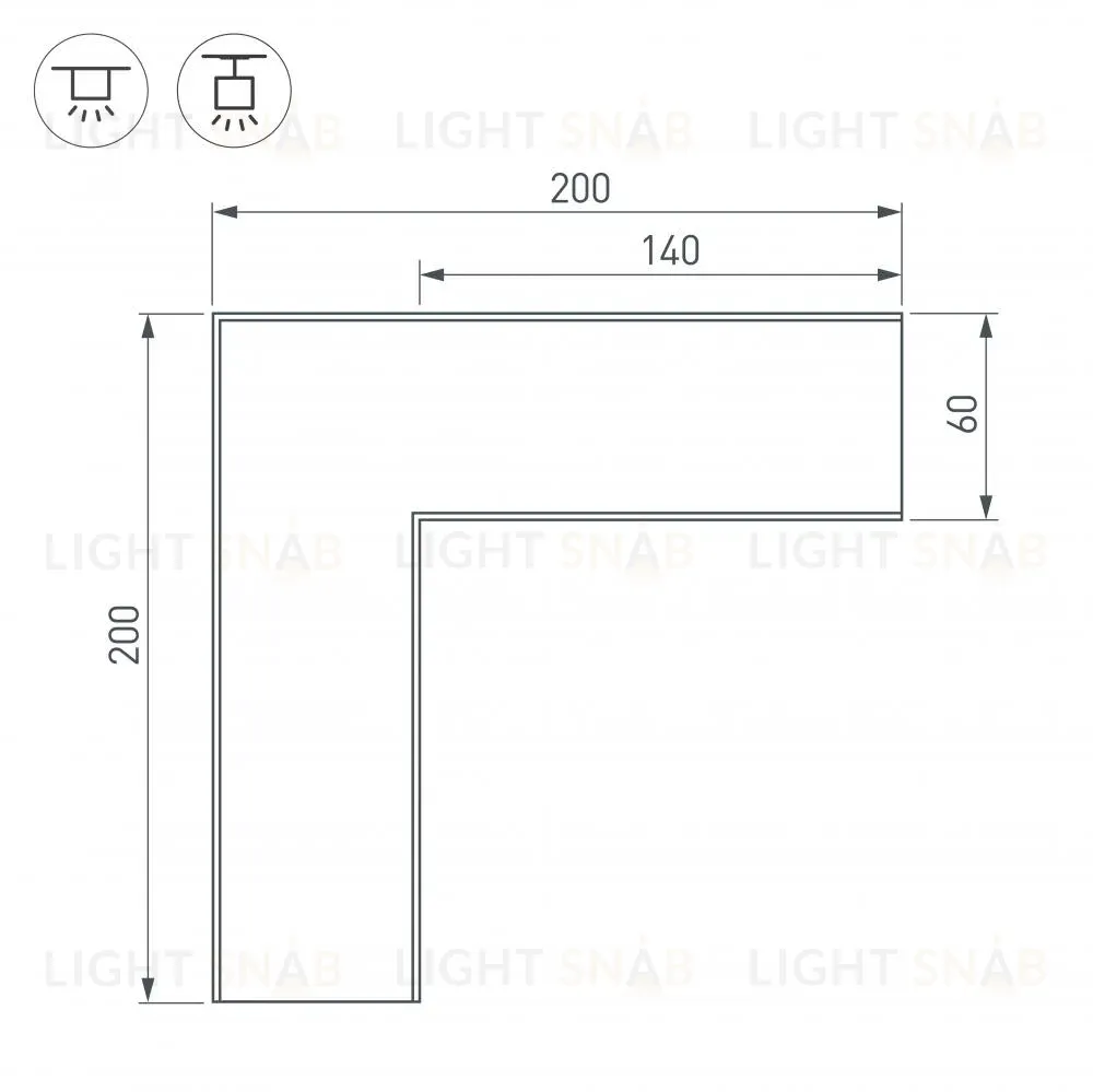 Соединитель профиля Arlight SL-LINE 030141 030141