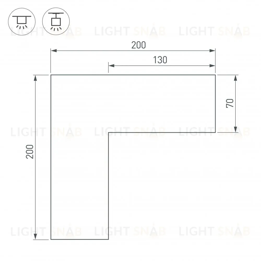 Соединитель профиля Arlight SL-LINE 030139 030139