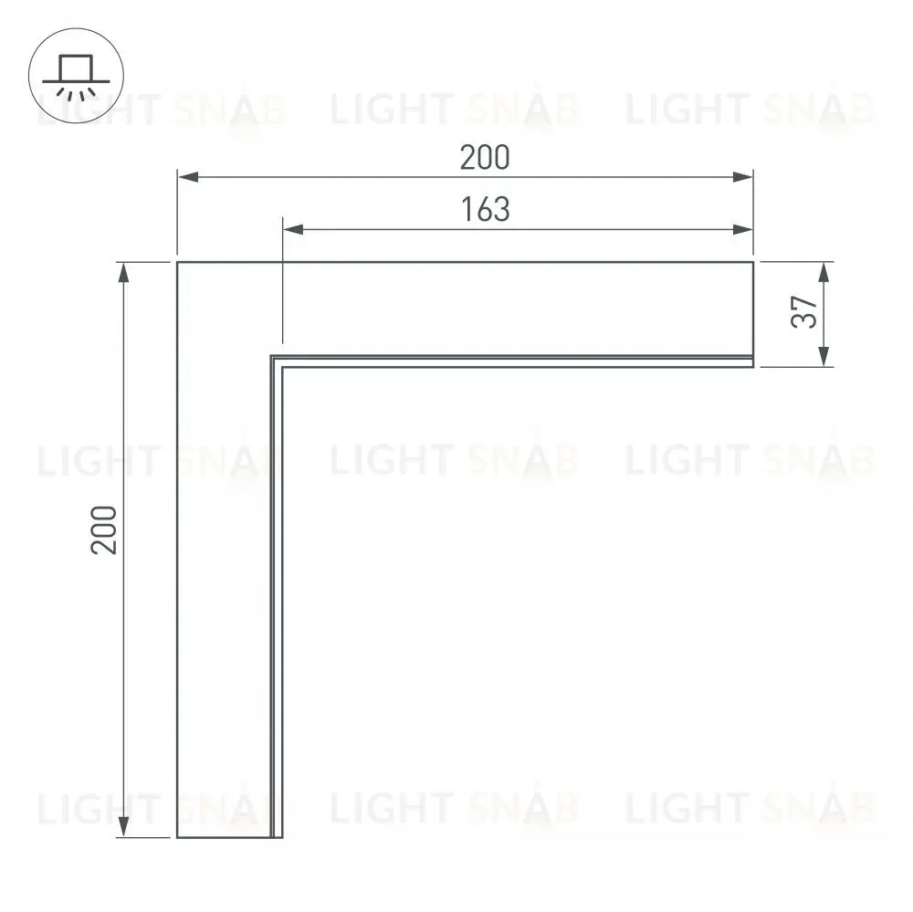 Соединитель профиля Arlight SL-LINIA 030103 030103