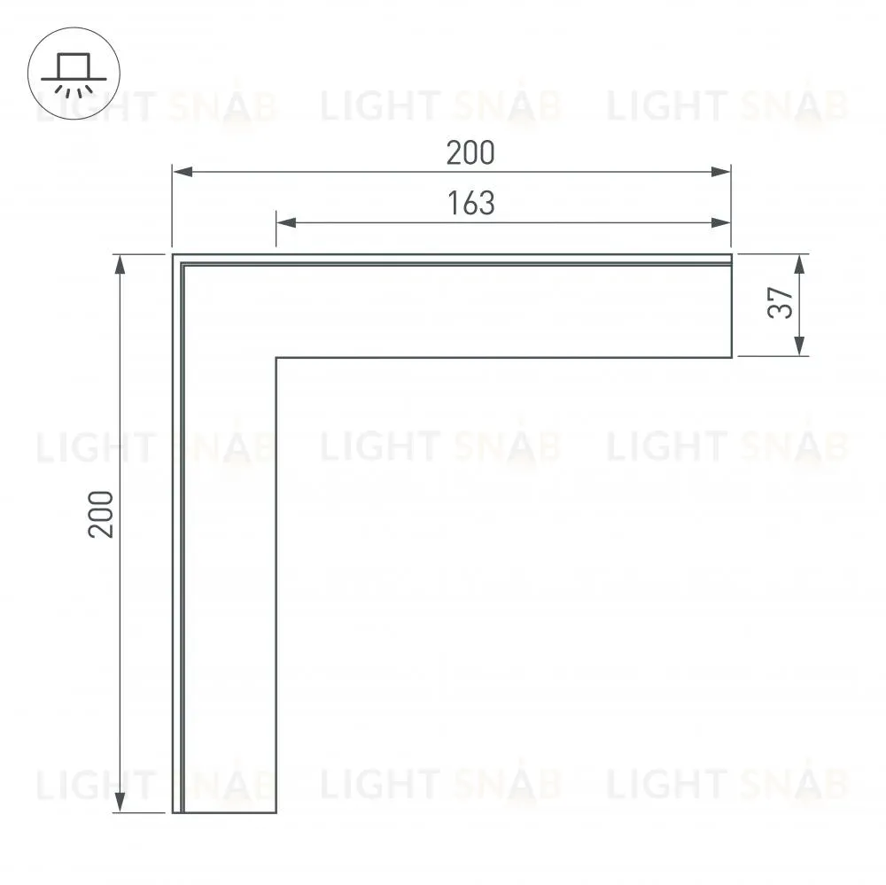 Соединитель профиля Arlight SL-LINIA 030105 030105