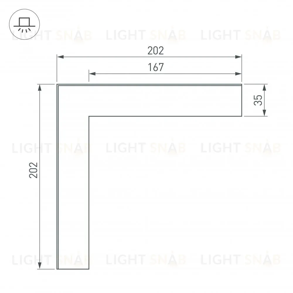 Соединитель профиля Arlight SL-LINIA 030125 030125