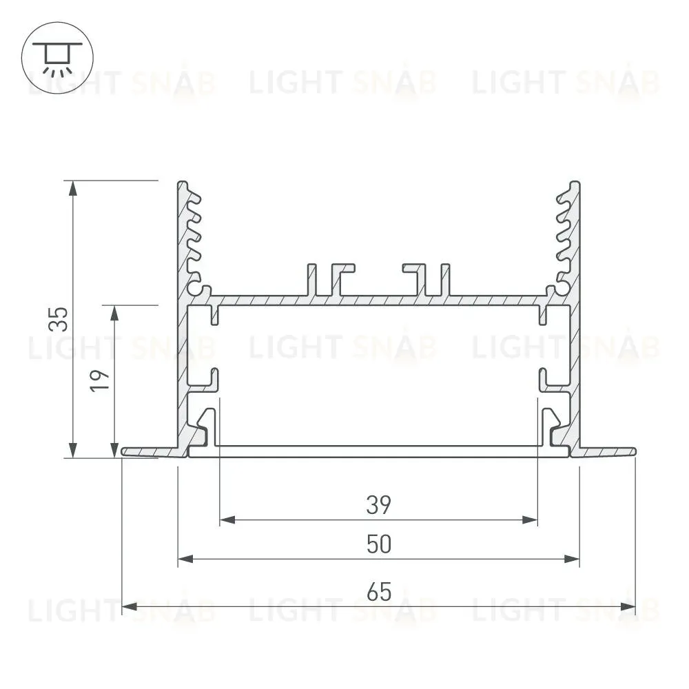 Соединитель профиля Arlight SL-LINIA 030126 030126