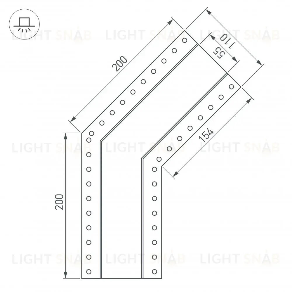 Соединитель профиля Arlight SL-LINIA 030129 030129