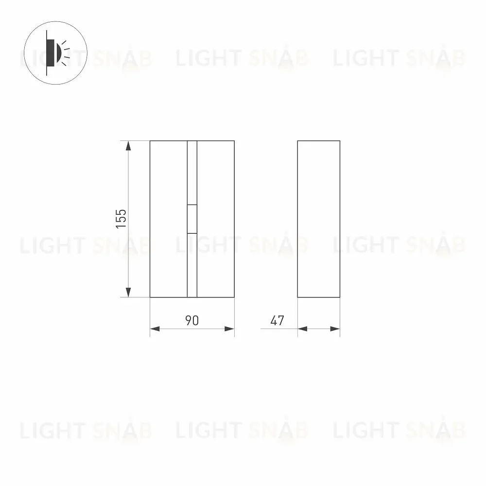 Светильник для ступеней Arlight Stripe 029972 029972