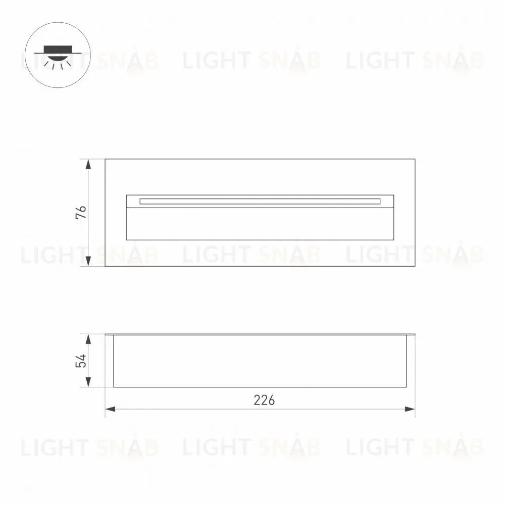 Светильник для ступеней Arlight Trail 029964 029964