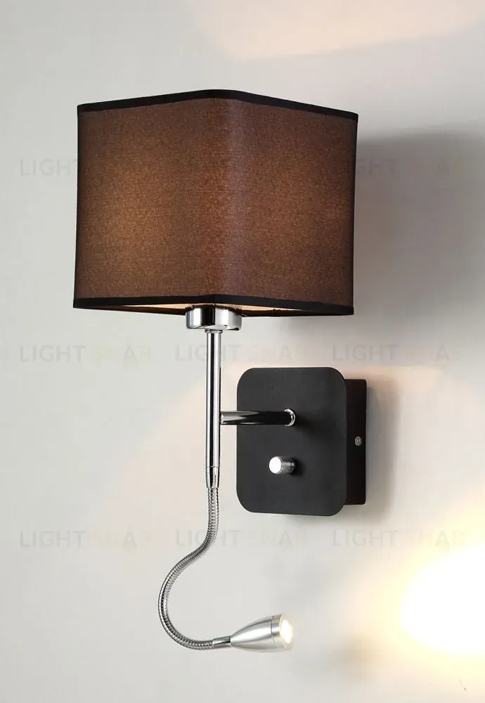 Бра Crystal Lux Paco AP2 Chrome/Black Paco AP2 Chrome/Black