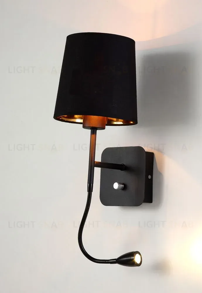 Бра Crystal Lux Pablo AP2 Black/Black-Gold Pablo AP2 Black/Black-Gold