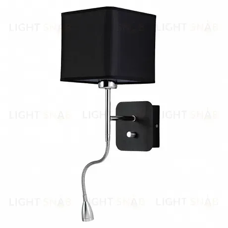 Бра Crystal Lux Paco AP2 Chrome/Black Paco AP2 Chrome/Black