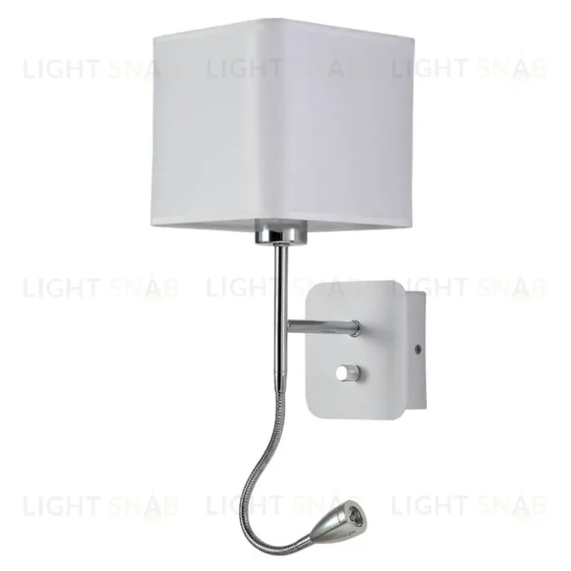 Бра Crystal Lux Paco AP2 Chrome/White Paco AP2 Chrome/White
