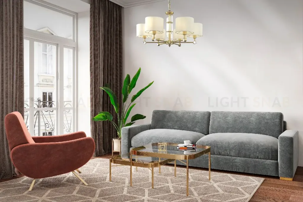 Подвесная люстра Maytoni Alloro MOD088PL-06BS MOD088PL-06BS