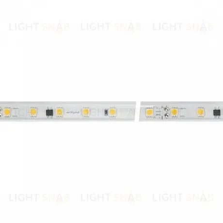 Светодиодная влагозащищенная лента Arlight 8W/m 54LED/m 5060SMD дневной белый 50M 027057(2) 027057(2)