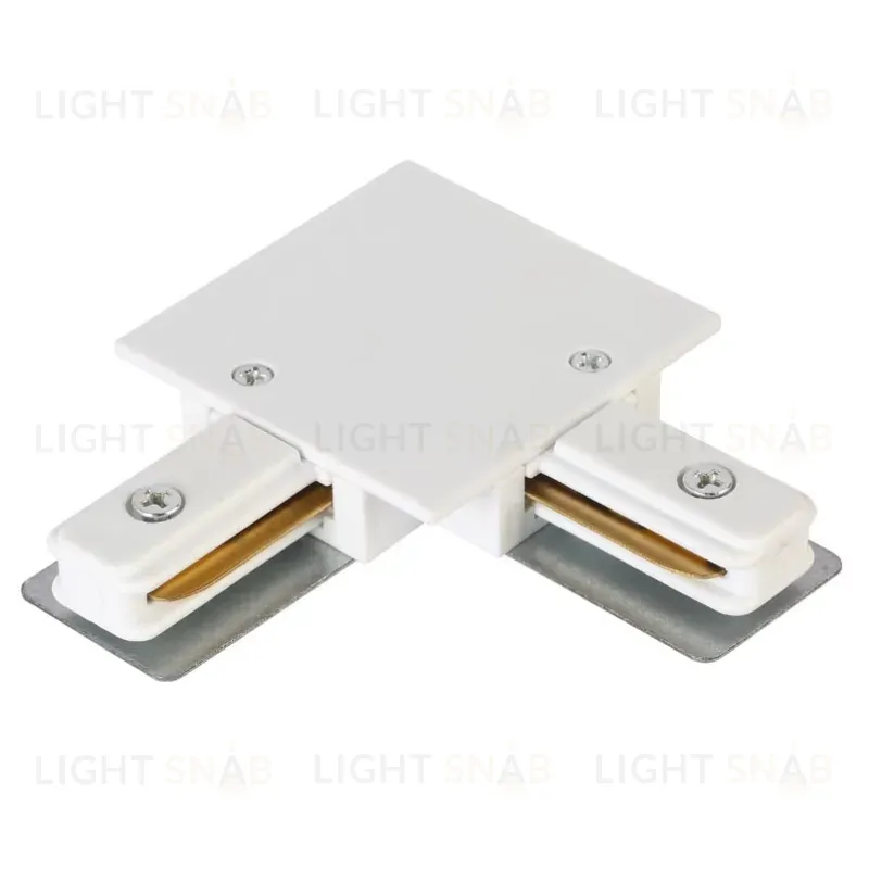 Коннектор L-образный Crystal Lux CLT 0.2211 03 WH CLT 0.2211 03 WH