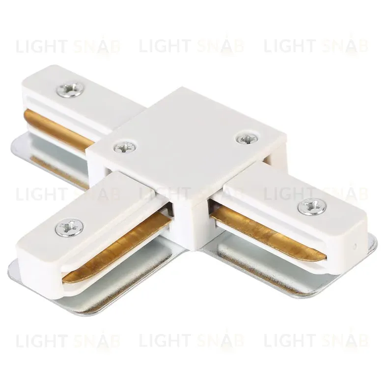 Коннектор T-образный Crystal Lux CLT 0.211 08 WH CLT 0.211 08 WH