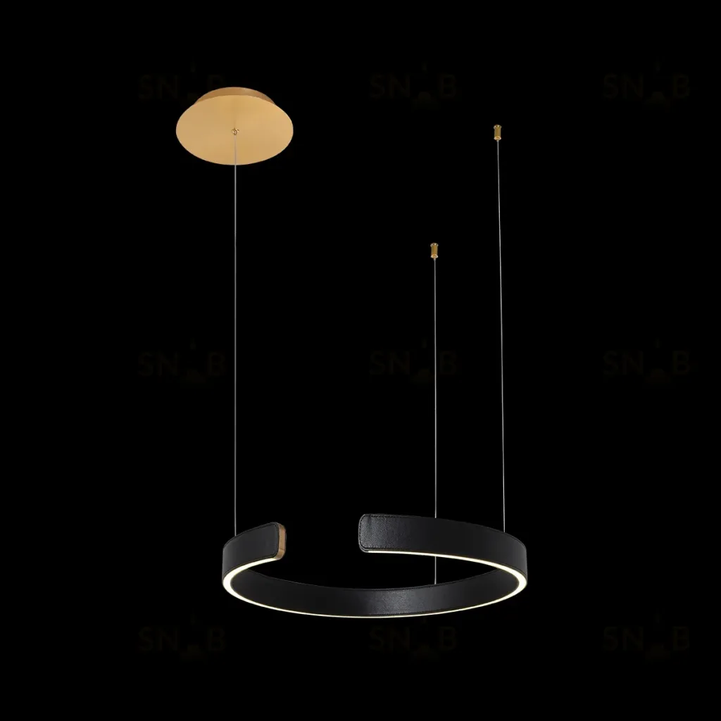 Подвесной светодиодный светильник Loft IT Ring 10025/400 Black 10025/400 Black