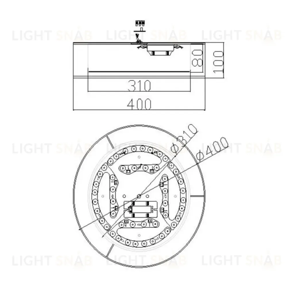 Потолочный светильник Freya Zoticus FR6005CL-L36G FR6005CL-L36G