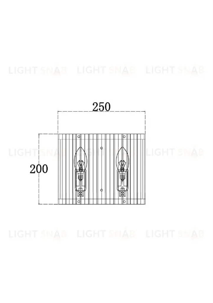 Настенный светильник Maytoni Solar MOD087WL-02G MOD087WL-02G